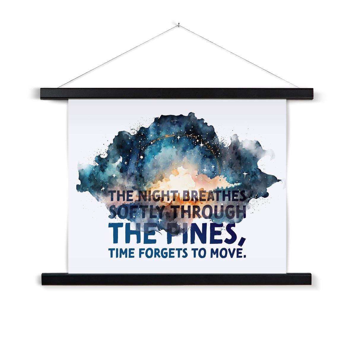 Celestial Starry Night - Forest 1 1 - Animal Poster Print by doingly