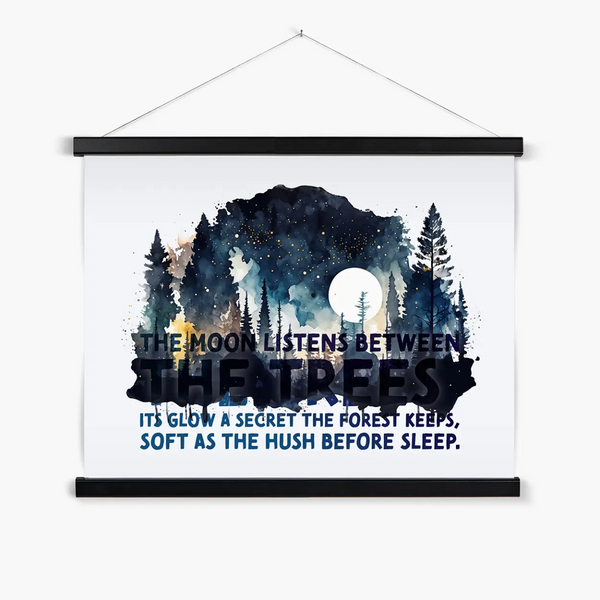 Celestial Starry Night - Forest 3 4 - Animal Poster Print by doingly