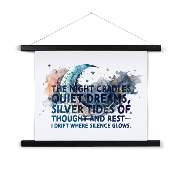 Celestial Starry Night - Moon 1 1 - Poster Poster Print by doingly