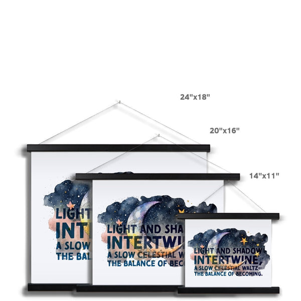 Celestial Starry Night - Moon 2 5 - Poster Poster Print by doingly