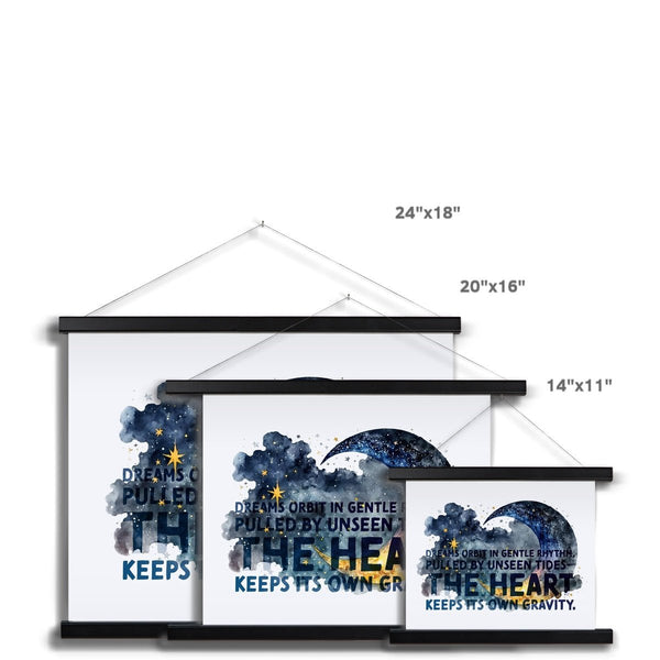 Celestial Starry Night - Moon 3 5 - Poster Poster Print by doingly