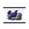 Celestial Starry Night - Raven 1 - Animal Poster Print by doingly