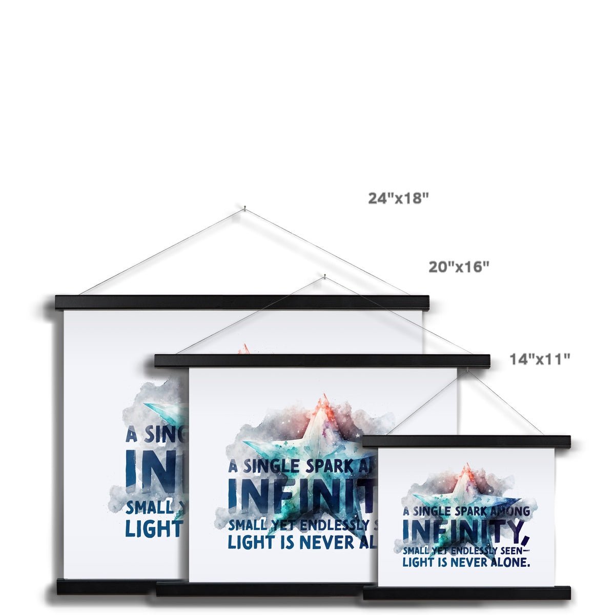 Celestial Starry Night - Star 5 - Poster Poster Print by doingly