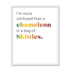 Chameleon Skittles 2 - Tile Wall Tile by doingly