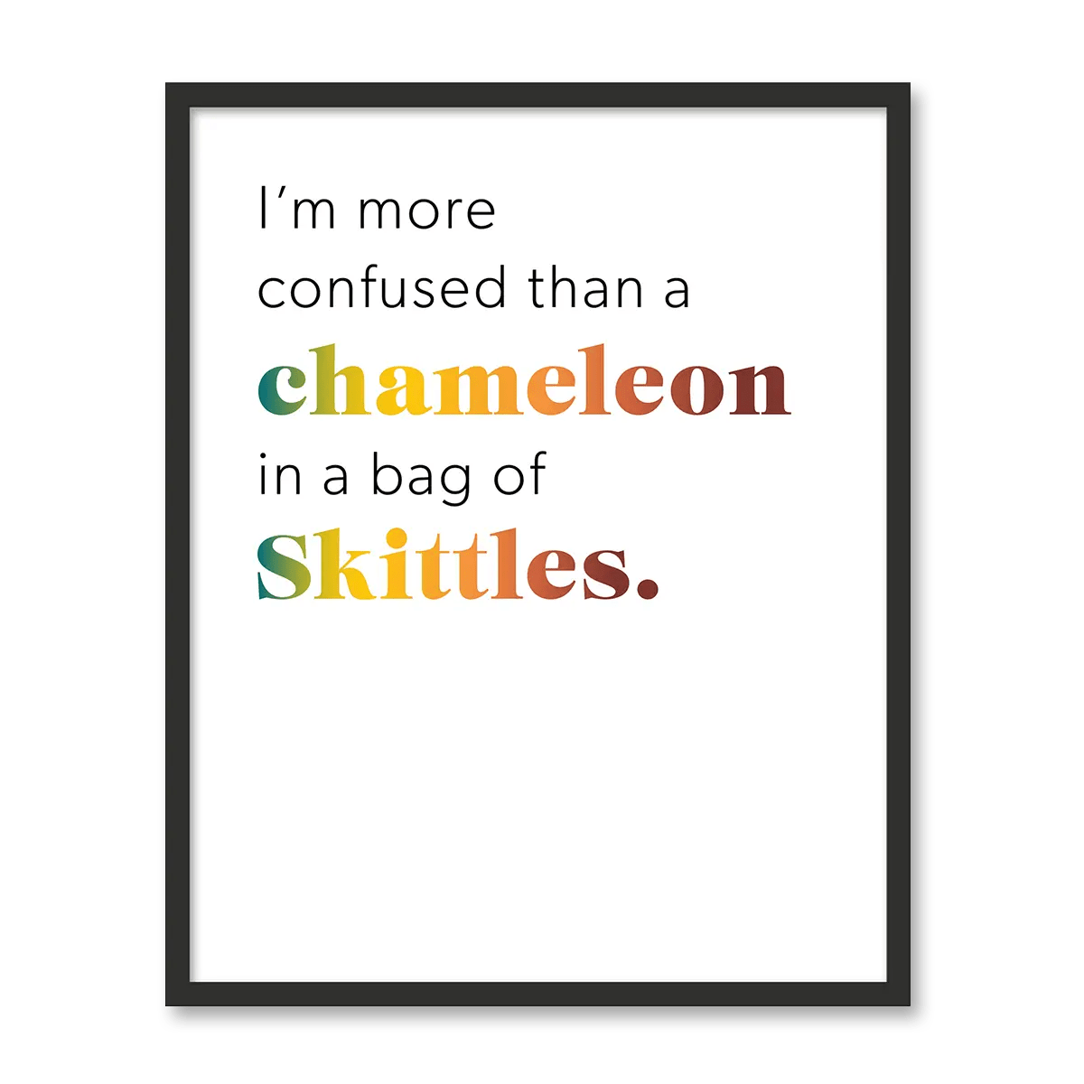 Chameleon Skittles 1 - Tile Wall Tile by doingly