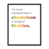 Chameleon Skittles 1 - Tile Wall Tile by doingly