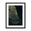 Chicago Map Prints 7 - Map Matte Print by doingly