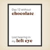Chocolate Eye 1 - Laugh Art Tile by doingly