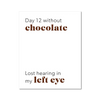 Chocolate Eye 2 - Laugh Art Tile by doingly