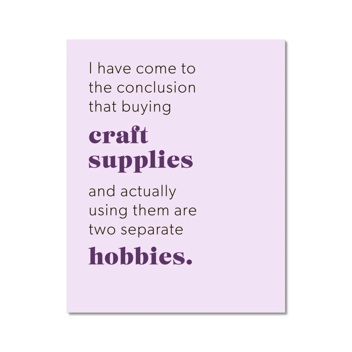 Craft v. Hobby 2 - Laugh Art Tile by doingly