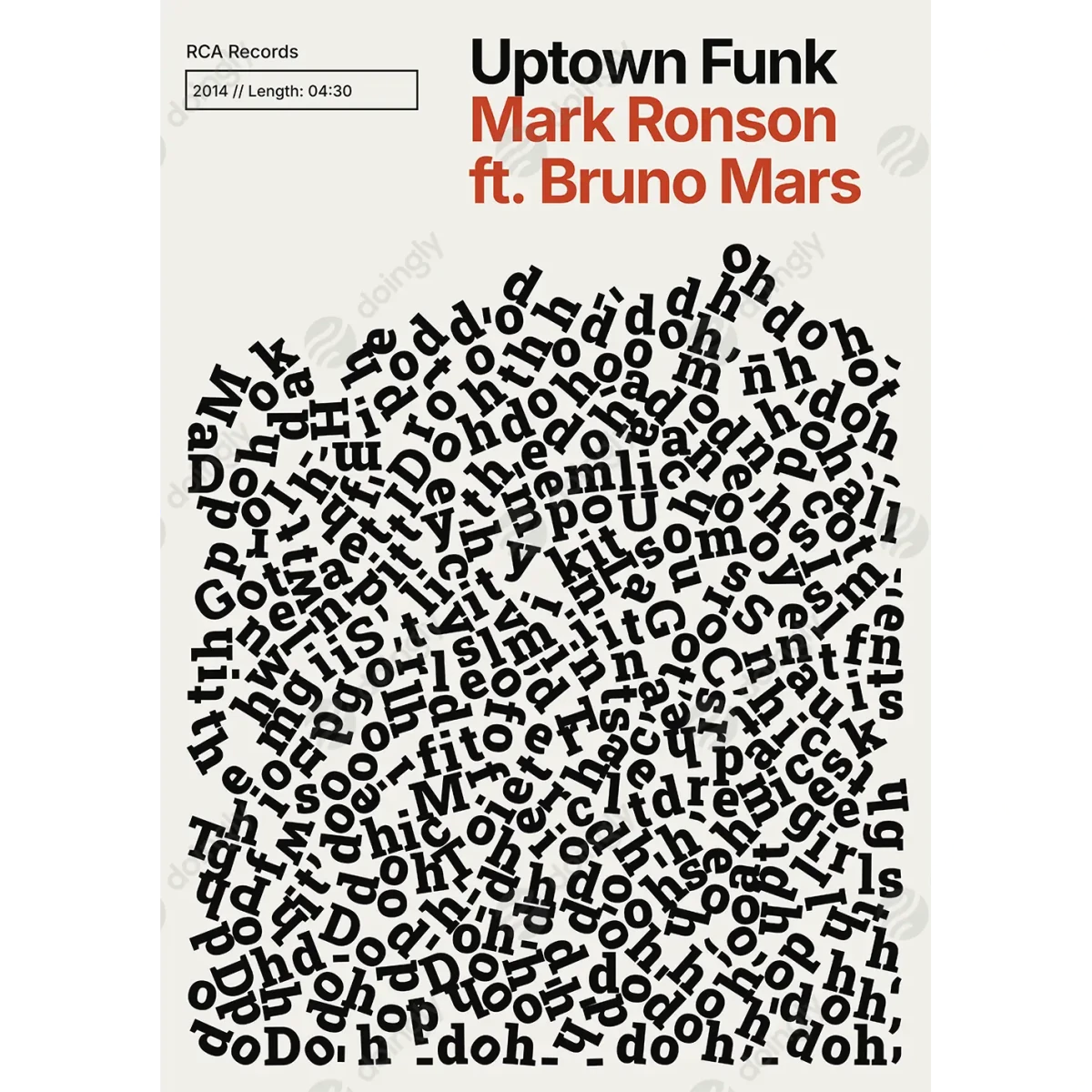 Custom Lyric Poster 5 - New Poster Print by doingly