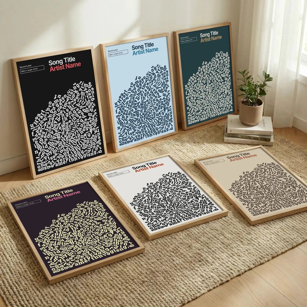 Custom Lyric Poster 1 - New Poster Print by doingly