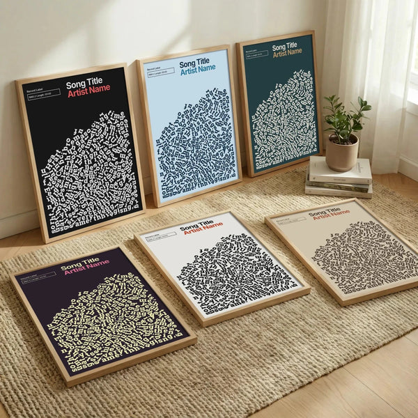 Custom Lyric Poster 1 - New Poster Print by doingly