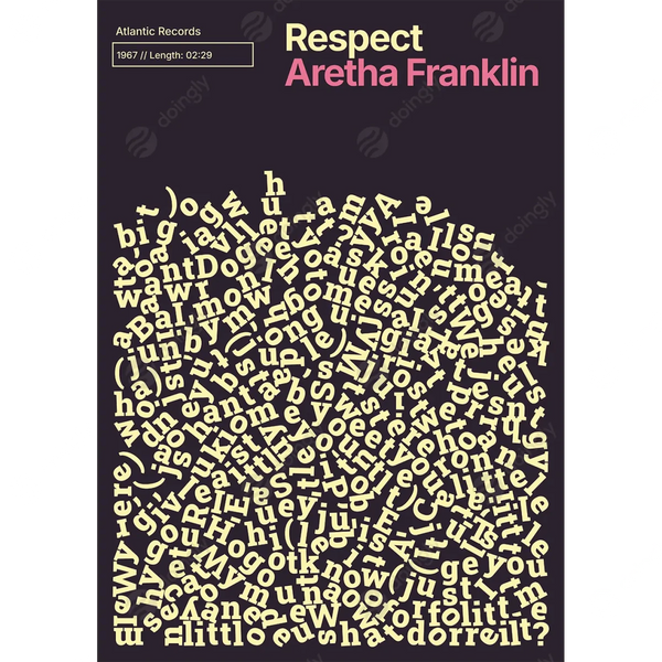 Custom Lyric Poster 7 - New Poster Print by doingly