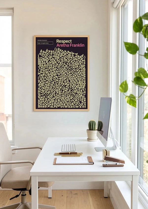 Custom Typographic Lyric Wall Art 8 - New Poster Print by doingly