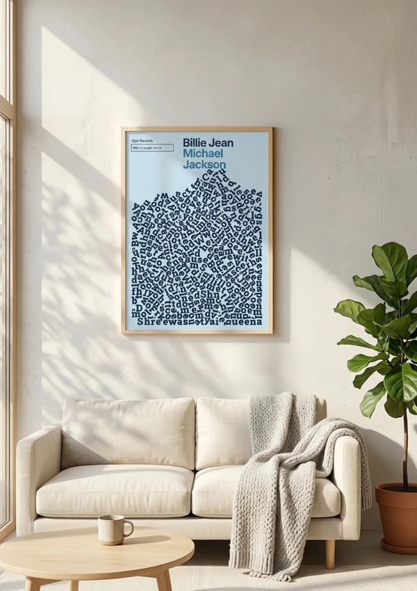 Custom Typographic Lyric Wall Art 11 - New Poster Print by doingly
