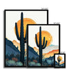 Desert Cactus 5 - Landscapes Framed Print by doingly