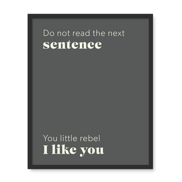 Do Not Read 3 - Laugh Art Tile by doingly