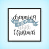 Dreaming of a White Christmas 1 - New Art Tile by doingly