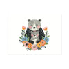 Enchanted Bonds - Bear 6 - Animal Poster Print by doingly