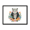 Enchanted Bonds - Bear 1 - Animal Poster Print by doingly