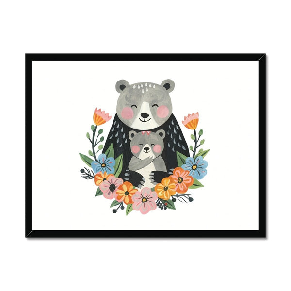 Enchanted Bonds - Bear 1 - Animal Poster Print by doingly