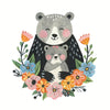 Enchanted Bonds - Bear 2 - Animal Poster Print by doingly