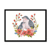 Enchanted Bonds - Bird 1 - Animal Poster Print by doingly