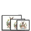 Enchanted Bonds - Bunny 5 - Animal Poster Print by doingly