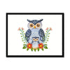 Enchanted Bonds - Owl 1 - Animal Poster Print by doingly