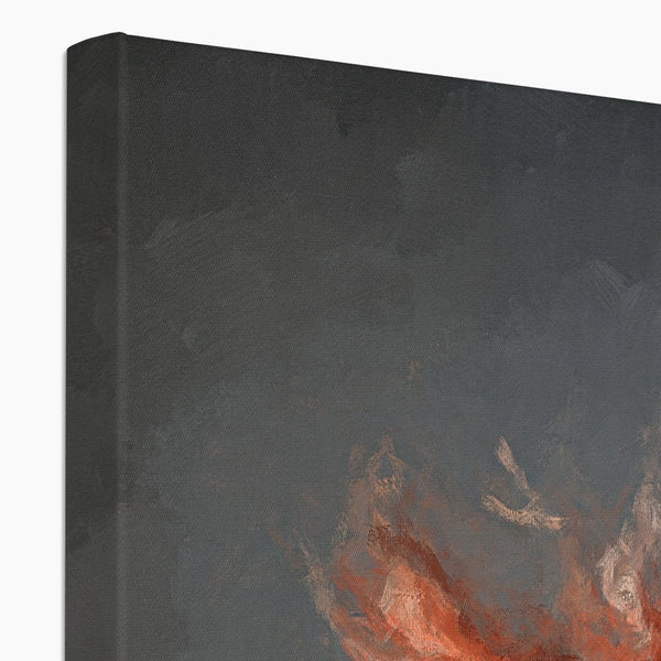 Fiery Ascend 3 - Dance Canvas Print by doingly