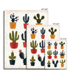 Folk Art Cacti 6 - Floral Classic Print by doingly