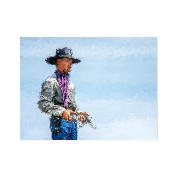 Frontier OG 6 - Western Canvas Print by doingly