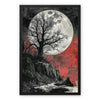 Full Moon Embrace 9 - Macabre Canvas Print by doingly