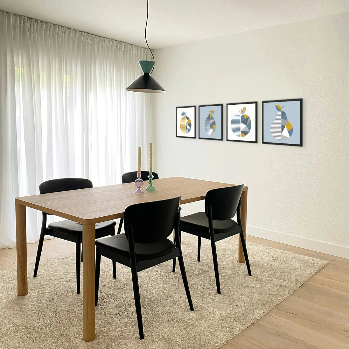 Geo Fruit 3 - Other Canvas Print by doingly