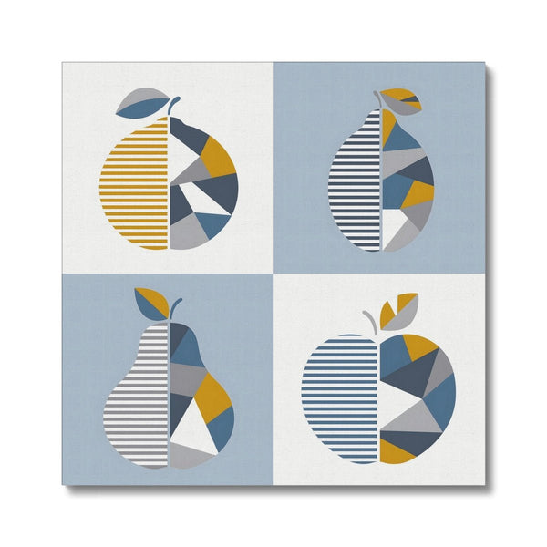 Geo Fruit 2 - New Canvas Print by doingly