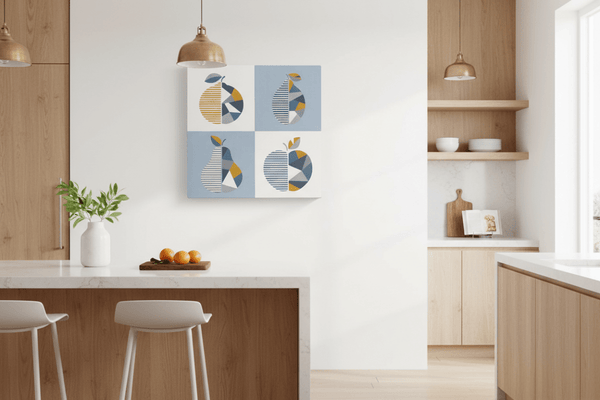 Geo Fruit 2 - Other Canvas Print by doingly