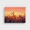 Grains of Dawn 7 - Farm Life Canvas Print by doingly