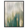 Green & Gold Pull 10 - Abstract Canvas Print by doingly