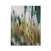 Green & Gold Pull 7 - Abstract Canvas Print by doingly