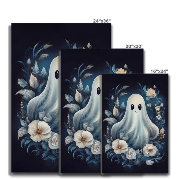 Haunting Blossoms 9 - Macabre Canvas Print by doingly