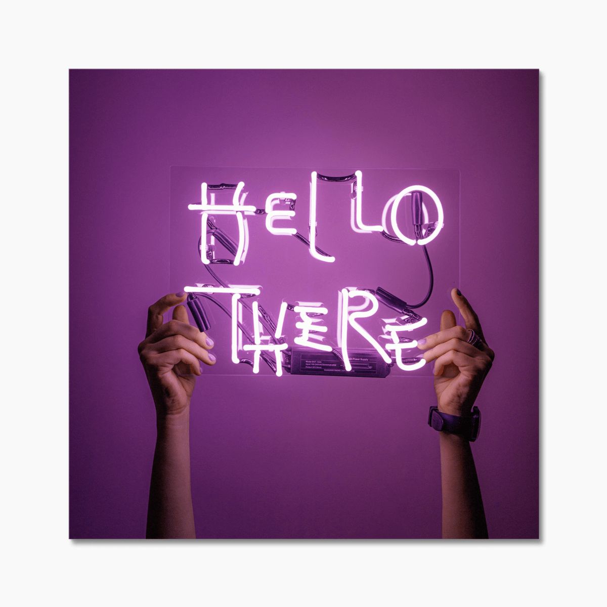 Hello There 2 - Tile Wall Tile by doingly