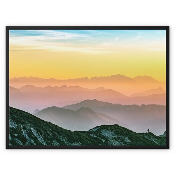 Highland Gradient 7 - Landscapes Canvas Print by doingly