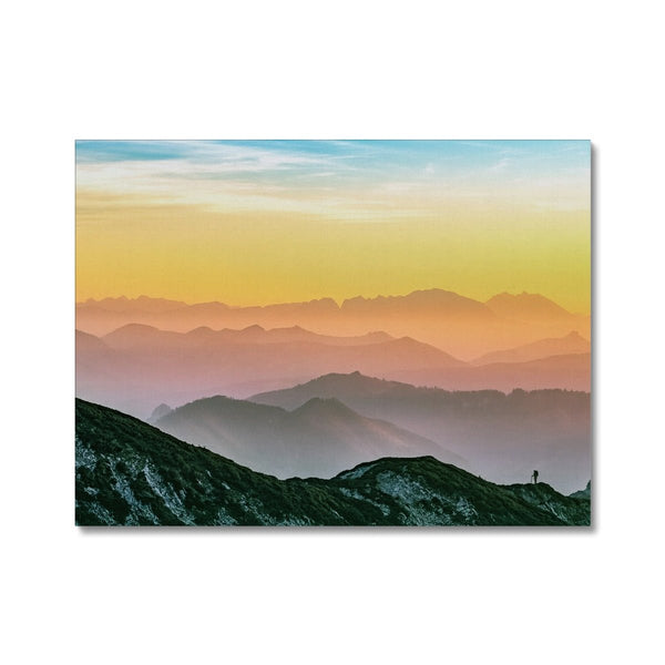 Highland Gradient 2 - Landscapes Canvas Print by doingly