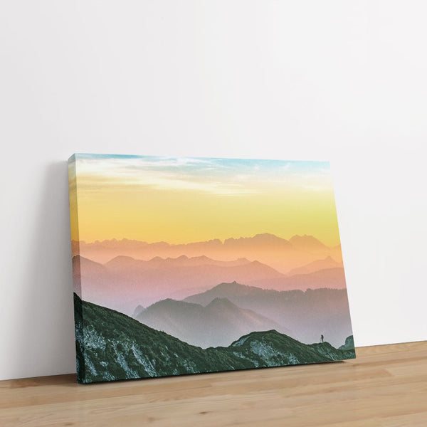 Highland Gradient 1 - Landscapes Canvas Print by doingly