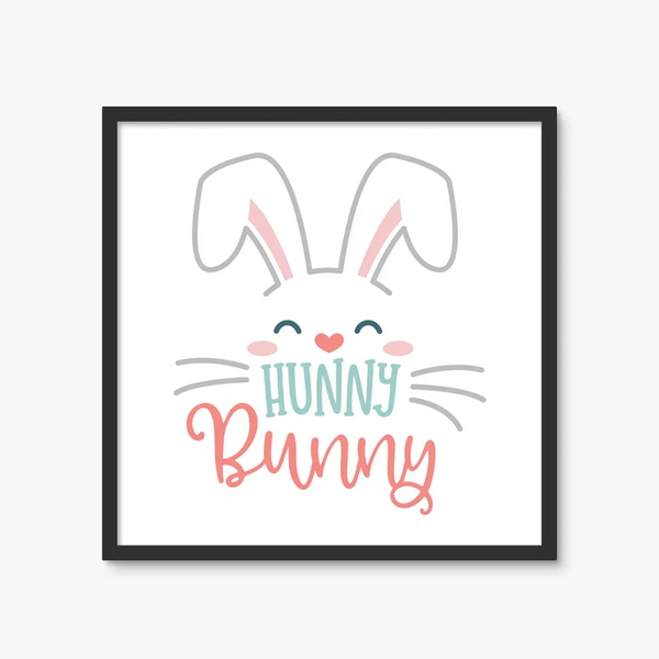 Hunny Bunny 4 - Animal Art Tile by doingly