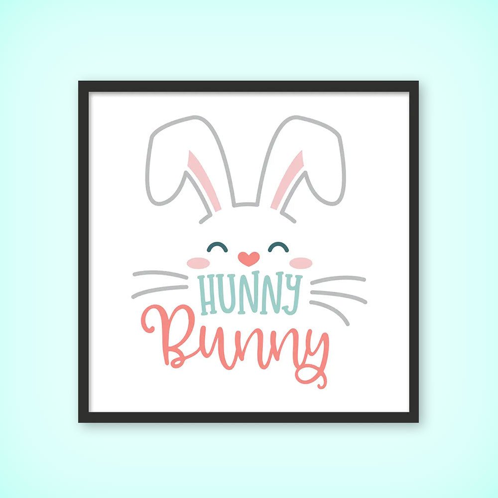 Hunny Bunny 1 - Animal Art Tile by doingly