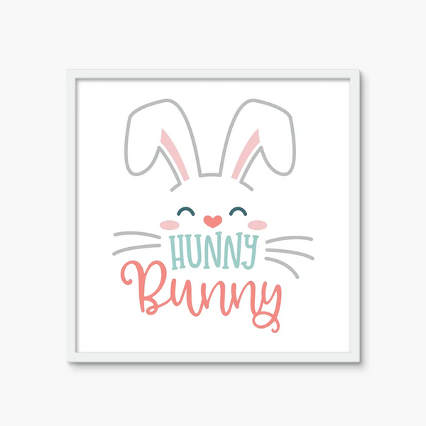 Hunny Bunny 3 - Animal Art Tile by doingly