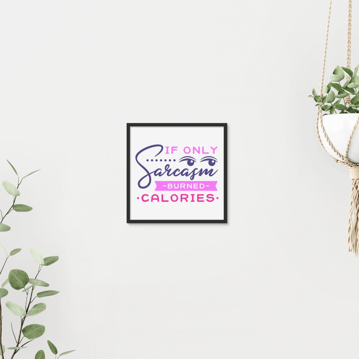 If Sarcasm Burned Calories 5 - New Wall Tile by doingly