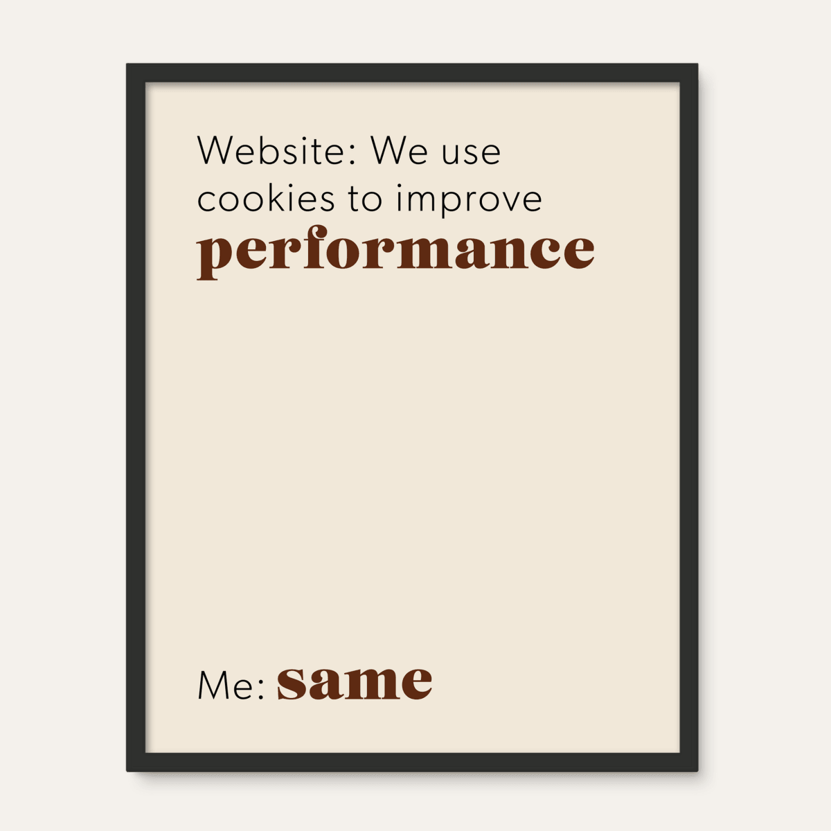 Improve Performance 1 - Laugh Art Tile by doingly